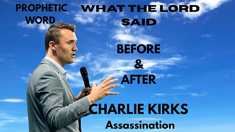 3 #PROPHECY Before and 3 Prophecies AFTER CHARLIE KIRKS Assassination