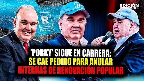 #EnVivo Rafael López Aliaga en carrera: se cae pedido para anular internas de Renovación Popular