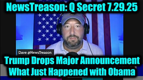 Q Secret. Obama Strike Force Future Proves Past. 7-28-25-AT-2PM-CST-05-EST #TRUTH
