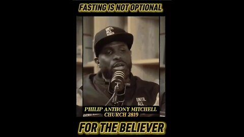 FASTING IS NOT AN OPTION FOR BELIEVERS