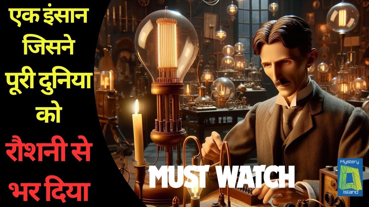 एक इंसान जिसने पूरी दुनिया को रौशनी से भर दिया l Nikola Tesla A Mysterious Scientist - Documentary