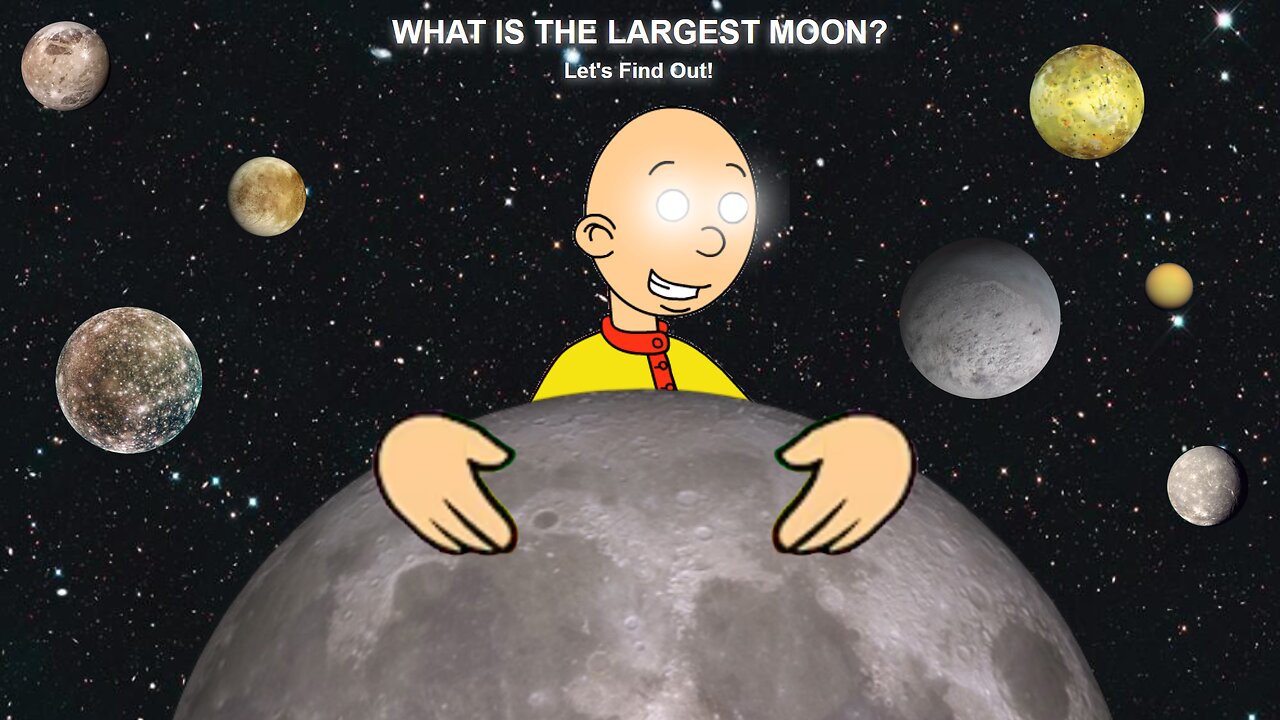 Moons Size Comparison (ft. kuya stickman)