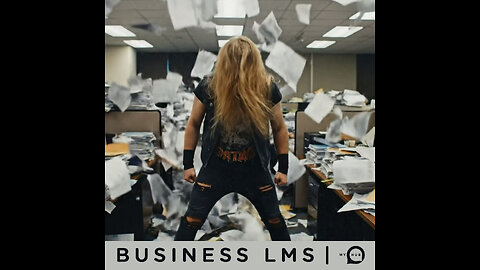 Business LMS: The Paper Revolution (Official MyHub Hair Metal Video)