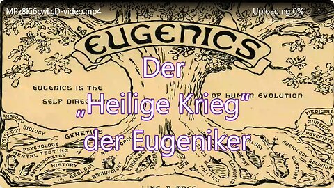 Der „Heilige Krieg“ der Eugeniker. Eugenik, von analog bis digital 4.0 Nano-Tech (2025)