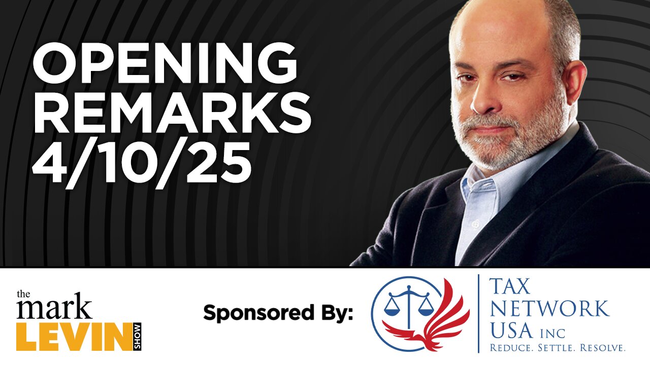 Mark's Opening Remarks - 4/10/25