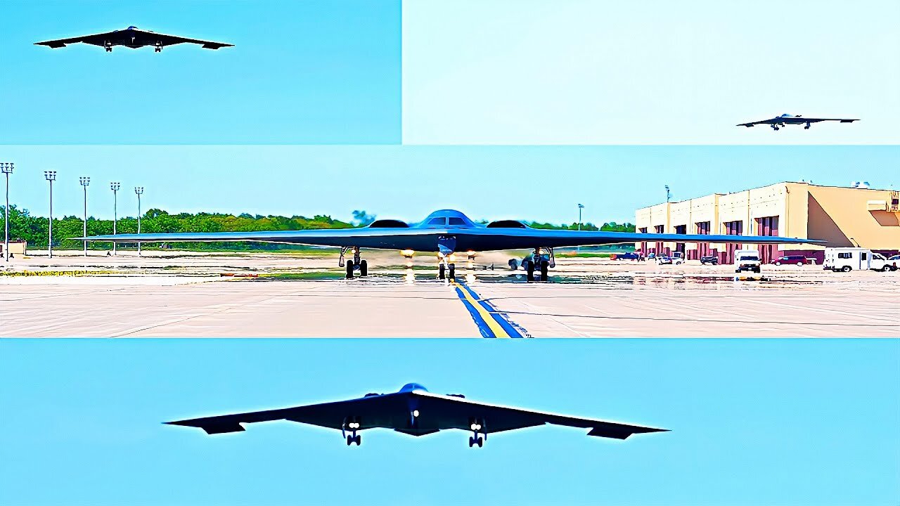 B-2 Spirits LAND BACK HOME at Whiteman Air Force Base After Secret Mission!