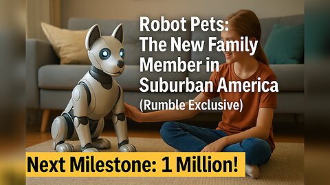 Robot Pets: The New Family Member in Suburban America (Rumble Exclusive)