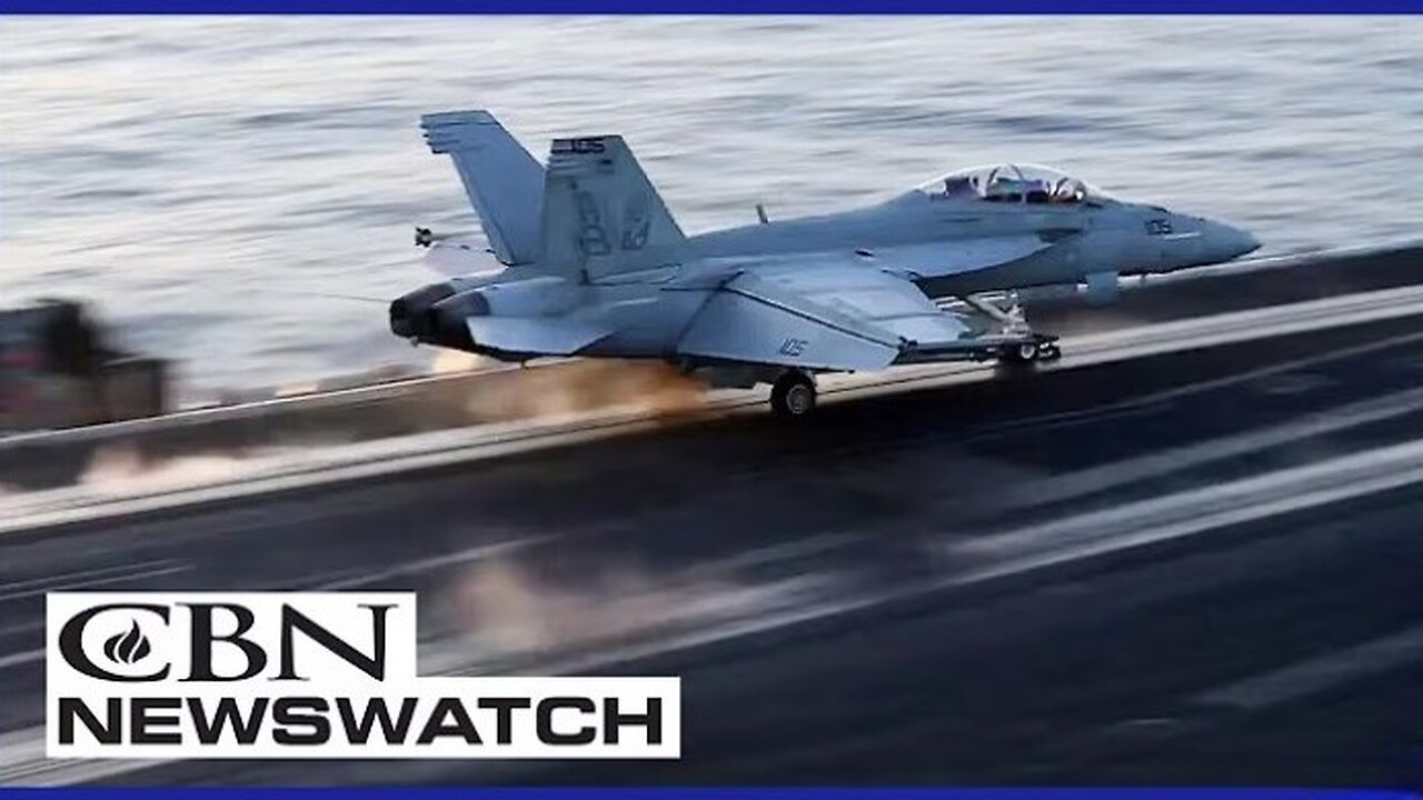 US Launches Strikes on Houthis, Warns Iran & Hamas | CBN NewsWatch - March 17, 2025