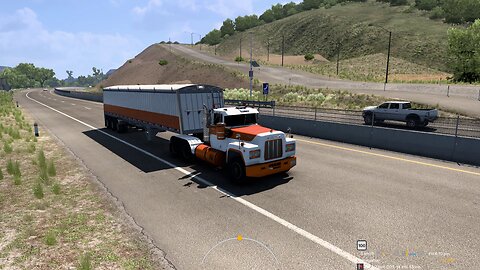 ATS, Uphill 7% grade, Mack R, 42 t, automatic transmission