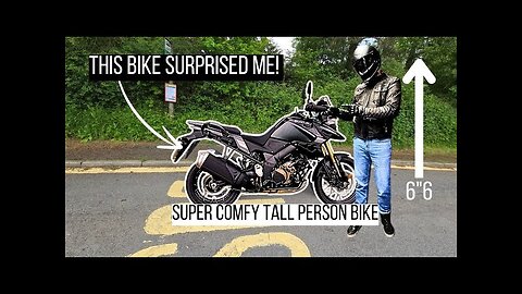 Suzuki V-STROM 1050 DE first ride, the tall person motorcycle?