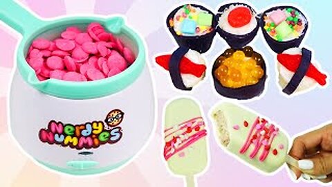DIY Nerdy Nummies Cakesicles & Candy Sushi Cupcakes!
