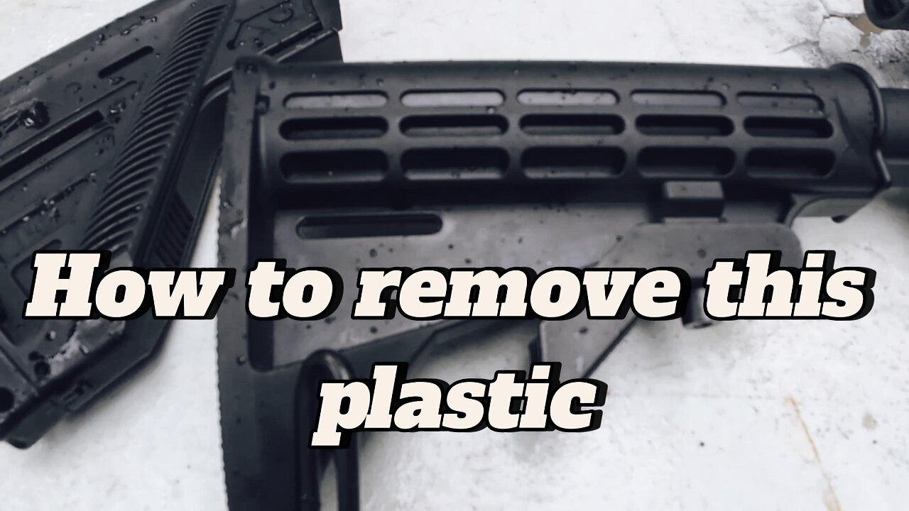 How to remove this plastic