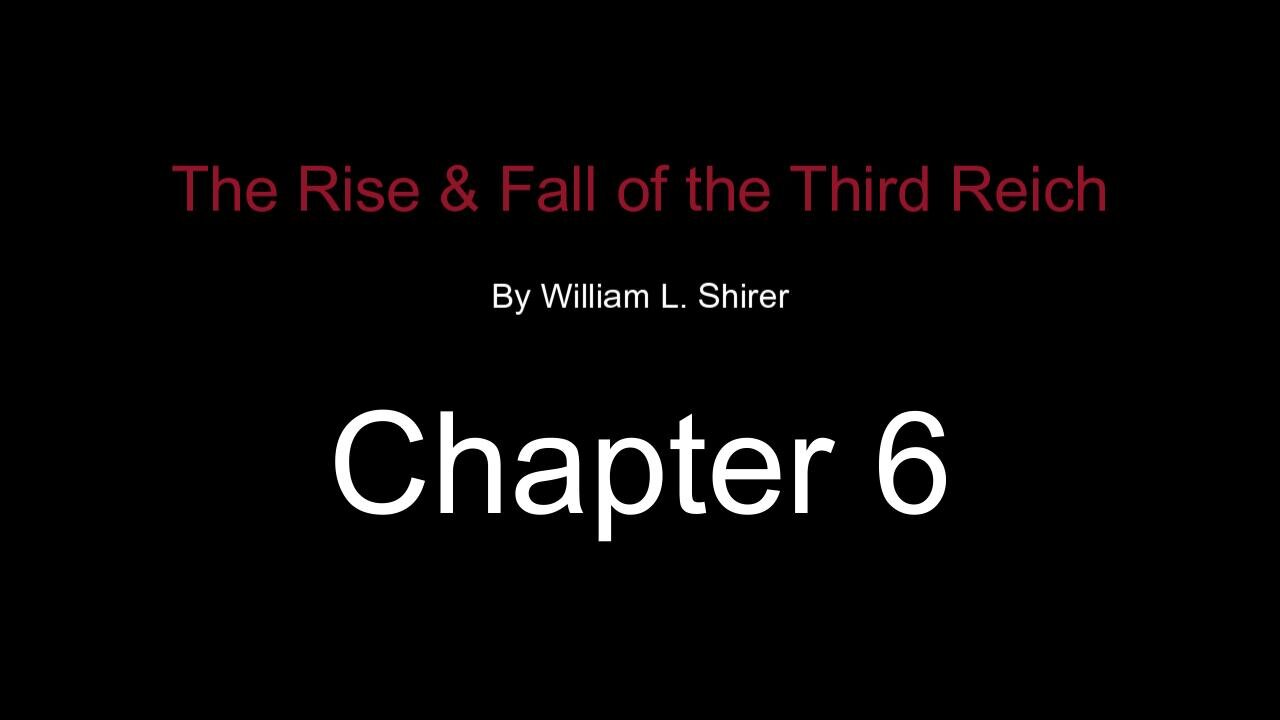 Chapter 6- The Last Days of the Republic 1931-1933