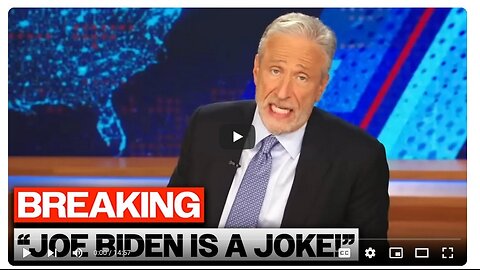 Jon Stewart Hilariously ROASTS Joe Biden On Live TV - Agenda Insight