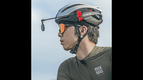 Bicycle Helmet Rearview Mirror