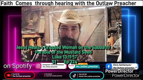 Jesus Heals a Crippled Woman on the Sabbath/ Parable of Mustard Seed Luke 13:11-17 S1 Ep 224