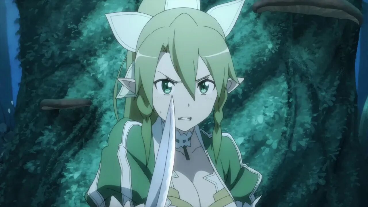 Sword Art Online - Leafa meets Kirito