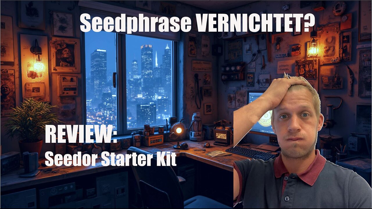 Seedphrase VERNICHTET?!?! Keine Chance mit dem Seedor Starter Kit.