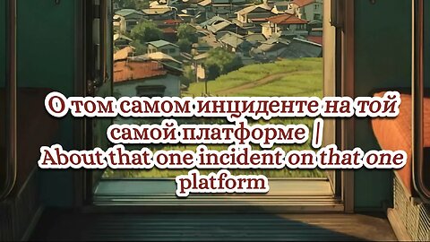 О том самом инциденте на той самой платформе | About that one incident on that one platform