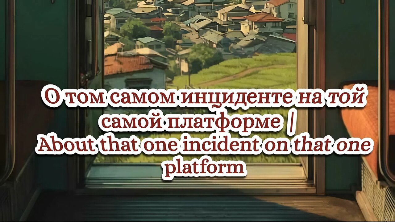 О том самом инциденте на той самой платформе | About that one incident on that one platform