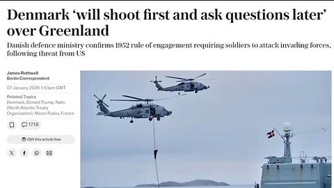 Denmark will shoot first and ask later over Greenland
