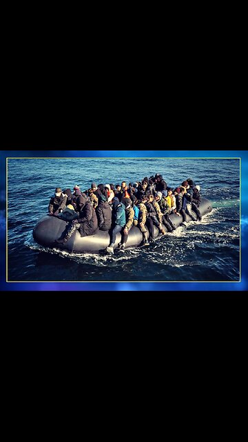 💥Brits travel to Calais France to sabotage the Dinghies used by illegals.