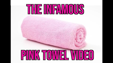 Jason Blaha's - Pink towel