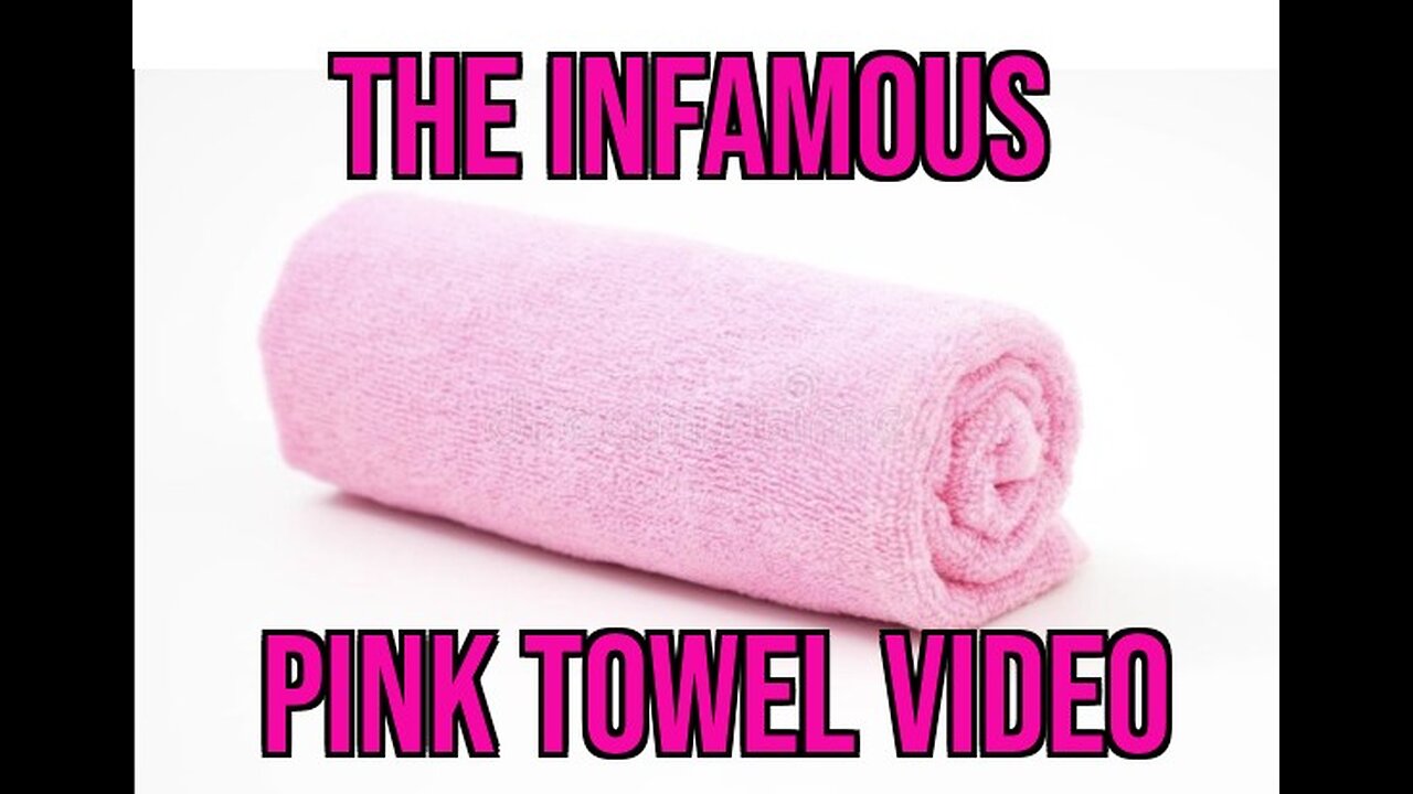 Jason Blaha's - Pink towel