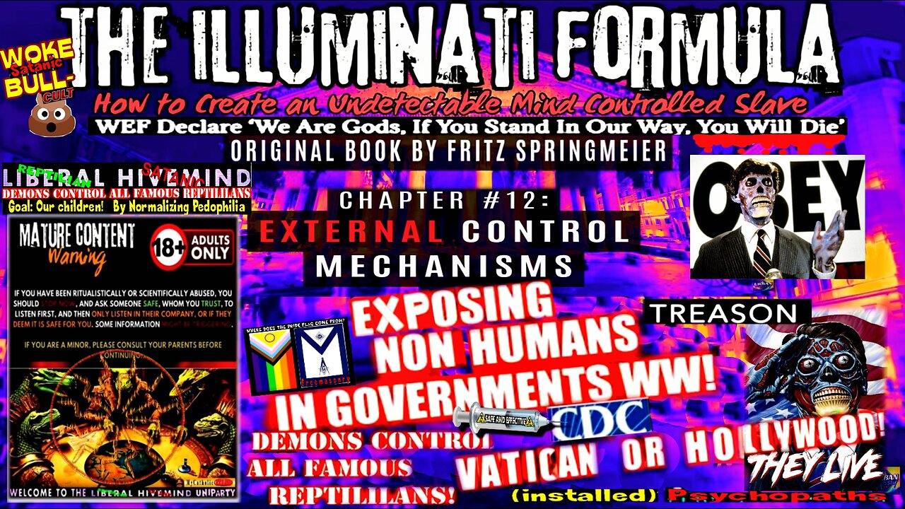 The Illuminati Formula: Chapter #12 - External Control Mechanisms #fritzspringmeier #assetcontrol