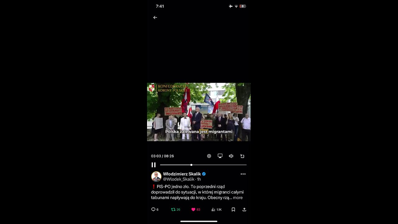 In Polish 🇵🇱: About migration business, visas and open border with Germany ( Konfederacja)