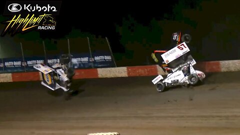 Lakeside Chaos: Rico Abreu, Kerry Madsen, Brad Sweet And Kyle Larson All Crash In High Limit A-Main