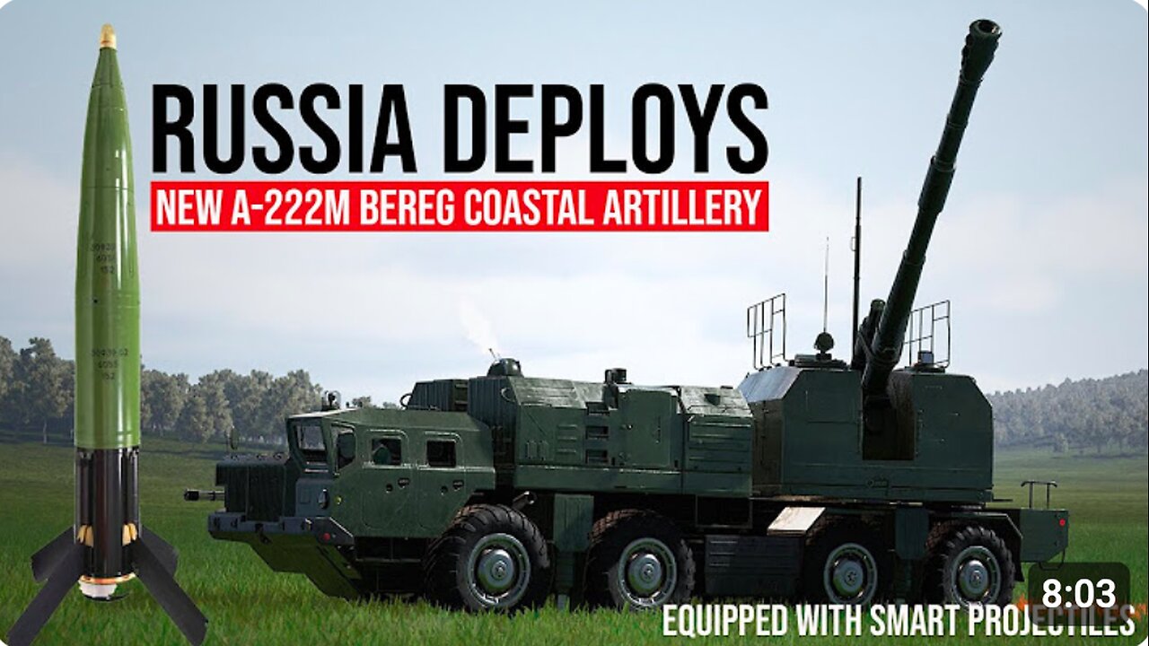The Bereg system - Russia equips the Pacific fleet with its most powerful coastal artillery systems