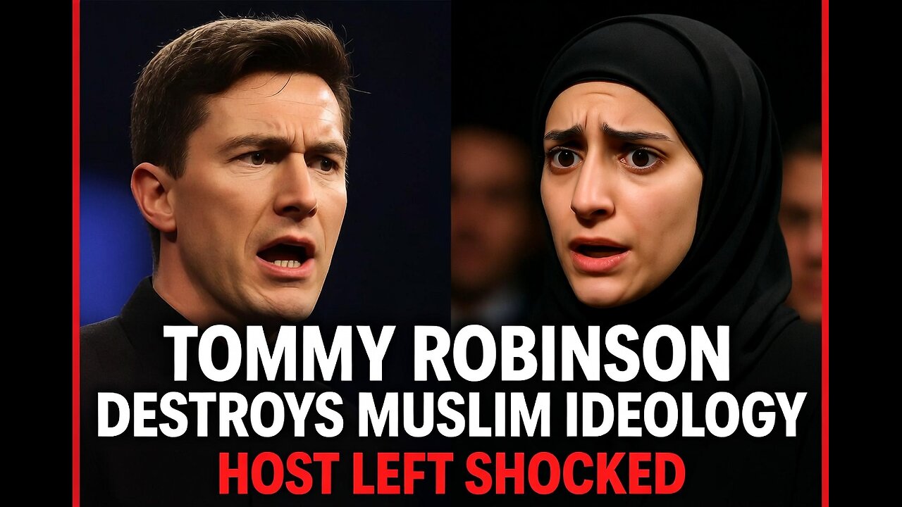 Tommy Robinson DESTROYS The Muslim Ideology So BADLY Even The Host Is SHOCKED!!