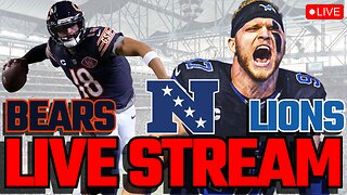 Bears vs. Lions Live Streaming Scoreboard, Free Play-By-Play, Highlights