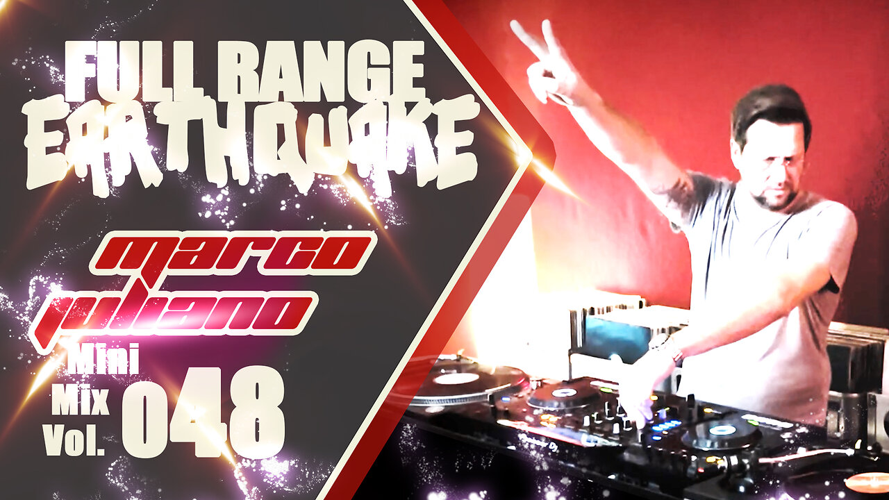 048 | FULL RANGE EARTHQUAKE | Marco Juliano Mini Mix Series | Vinyl & Digital