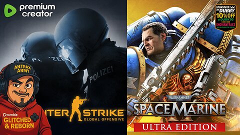 LIVE: Space Marine 2 + Counter-Strike 2 — Chaos & Clutch Shots! 🔥⚔ 🎯