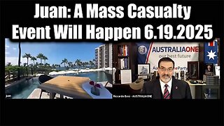 Riccardo Bosi & Juan O Savin Emergency Broadcast 9.19.25: A Mass Casualty Event Will Happen