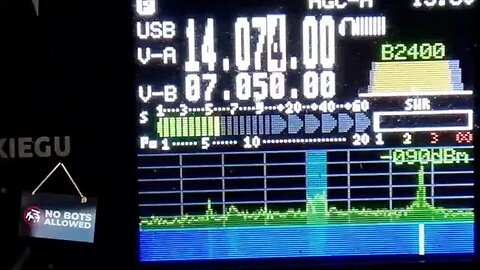 The frequency emitted by the vaccinated?