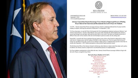 PILNE: TEKSAS PODEJMUJE DZIAŁANIA W CELU PRZYWRÓCENIA MODLITWY DO LEKCJI — ...