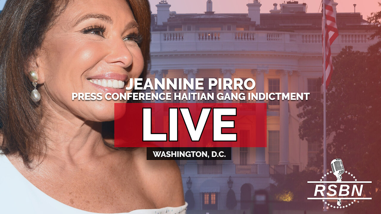 LIVE REPLAY: Jeanine Pirro Holds a Press Conference On Haitian Gang Indictment - 8/12/25