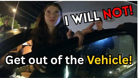 Gen Z Falls Asleep at Wheel, Then Throws a Tantrum When Cops Wake Her