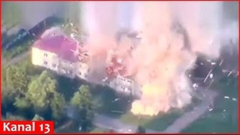 Ukrainian fighter jet bombs building in Kursk storing valuable Russian combat systems and manpower