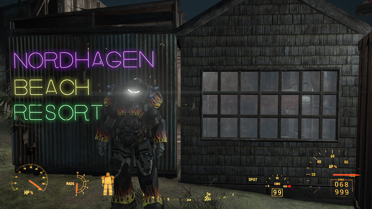 Fallout 4, Nordhagen Beach Resort, No Mods Settlement Build
