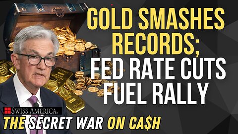 Gold Smashes Records 🚨 Fed Rate Cuts Fuel Rally | Secret War on Cash