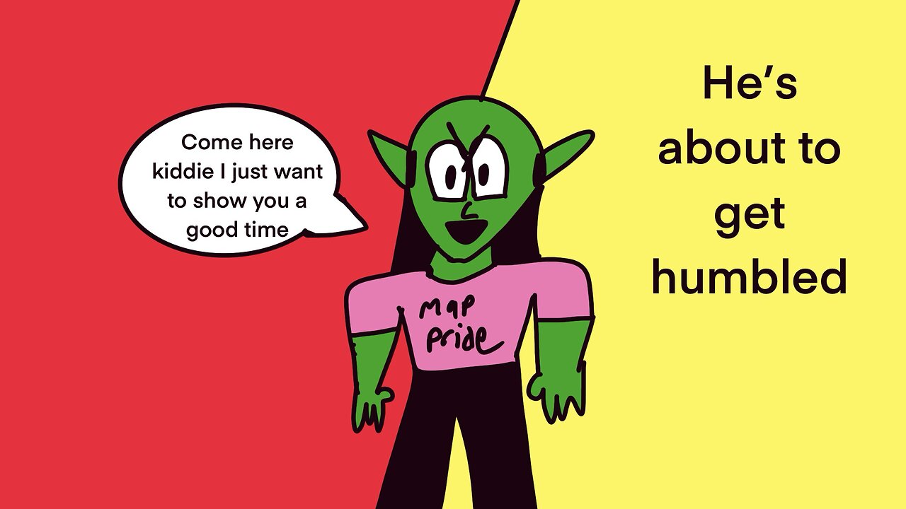 Smokey mc crack fights the goblin