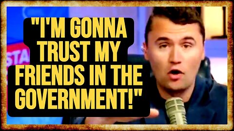 Charlie Kirk Says He's "DONE TALKING" About Epstein Files