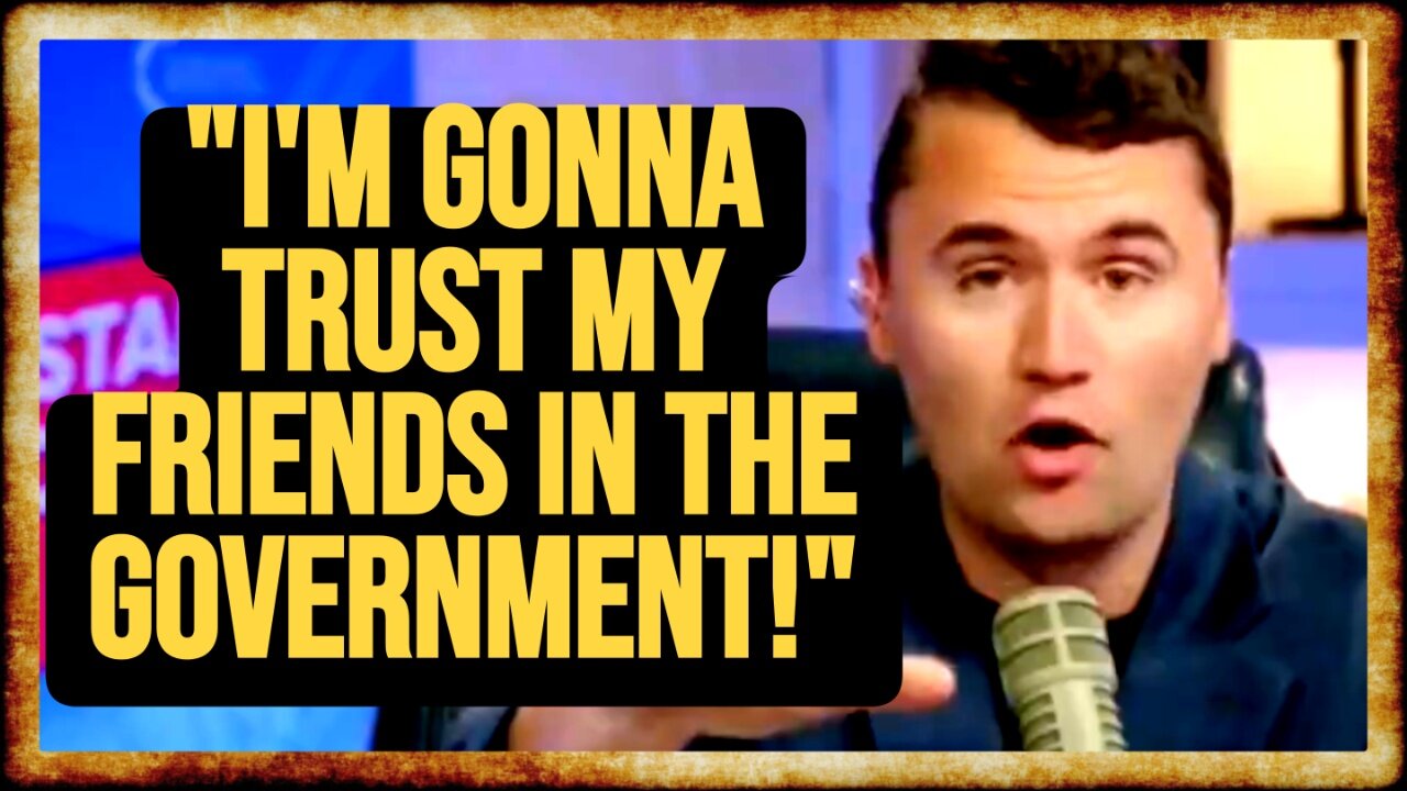 Charlie Kirk Says He's "DONE TALKING" About Epstein Files
