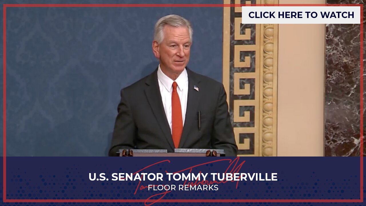 Senator Tuberville Objects to Resolution Stripping Ashli Babbitt’s Rights to a Military Funeral