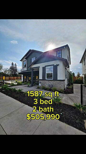 THE MOST AFFORDABLE NEW HOME IN SACRAMENTO!