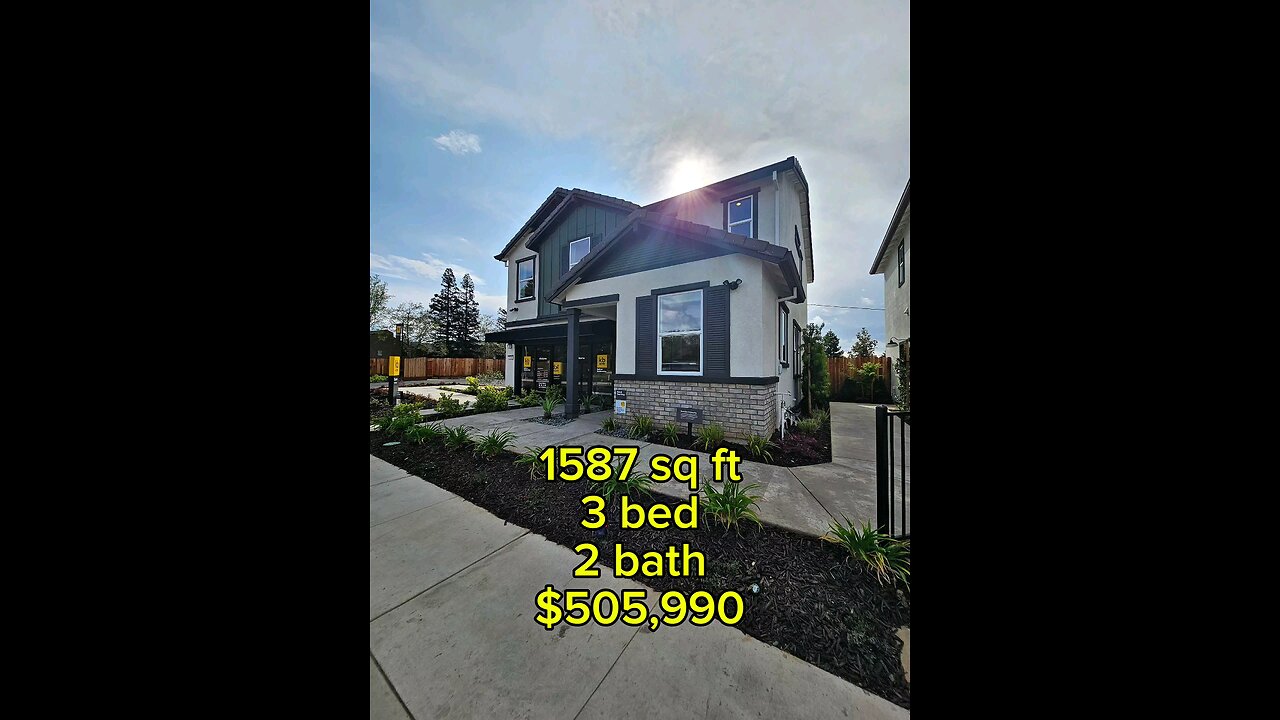 THE MOST AFFORDABLE NEW HOME IN SACRAMENTO!